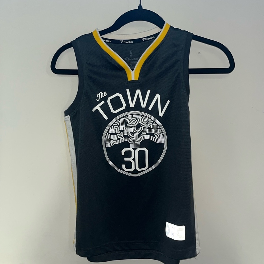 NBA Stephen Curry Golden State Warriors Jersey Youth Small